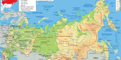 रूस मास्को के नक्शे